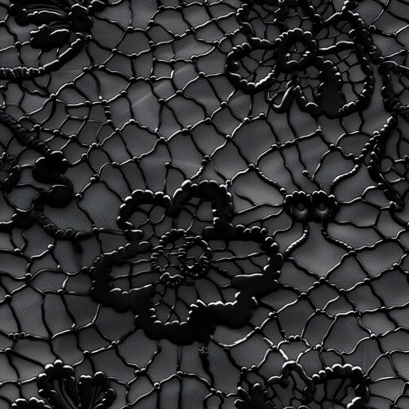 black-floral-lace-fabric