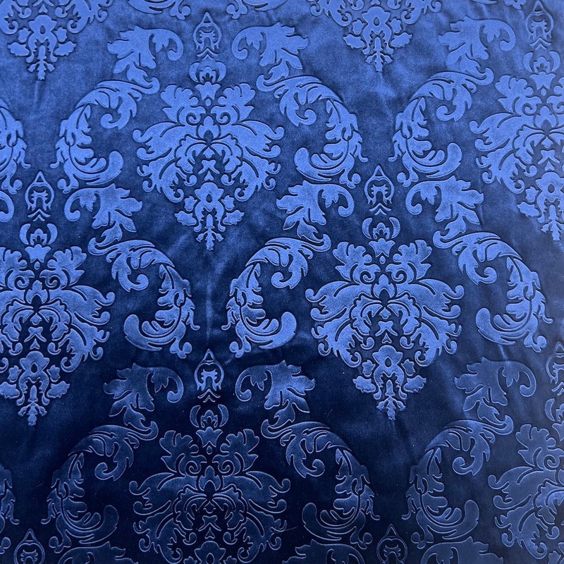 blue-damask-velvet-fabric